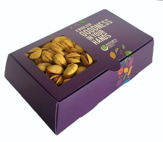 Ayoubs Mini Gift Box - Premium Pistachios - Lime & Saffron